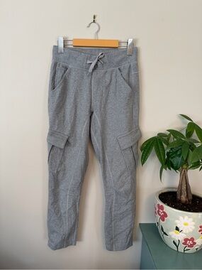 lululemon athletica Light Gray Women's Cargo Jogger Sweatpants